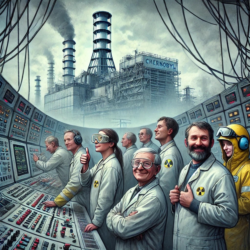 Czarnobyl, bugi i zespół projektowy